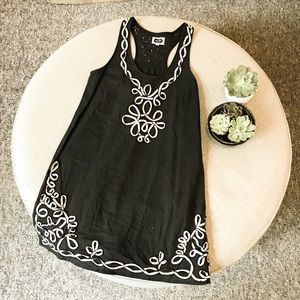 MUD PIE Navy sleeveless dress